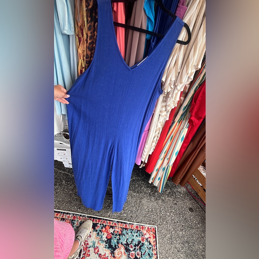 blue Romper